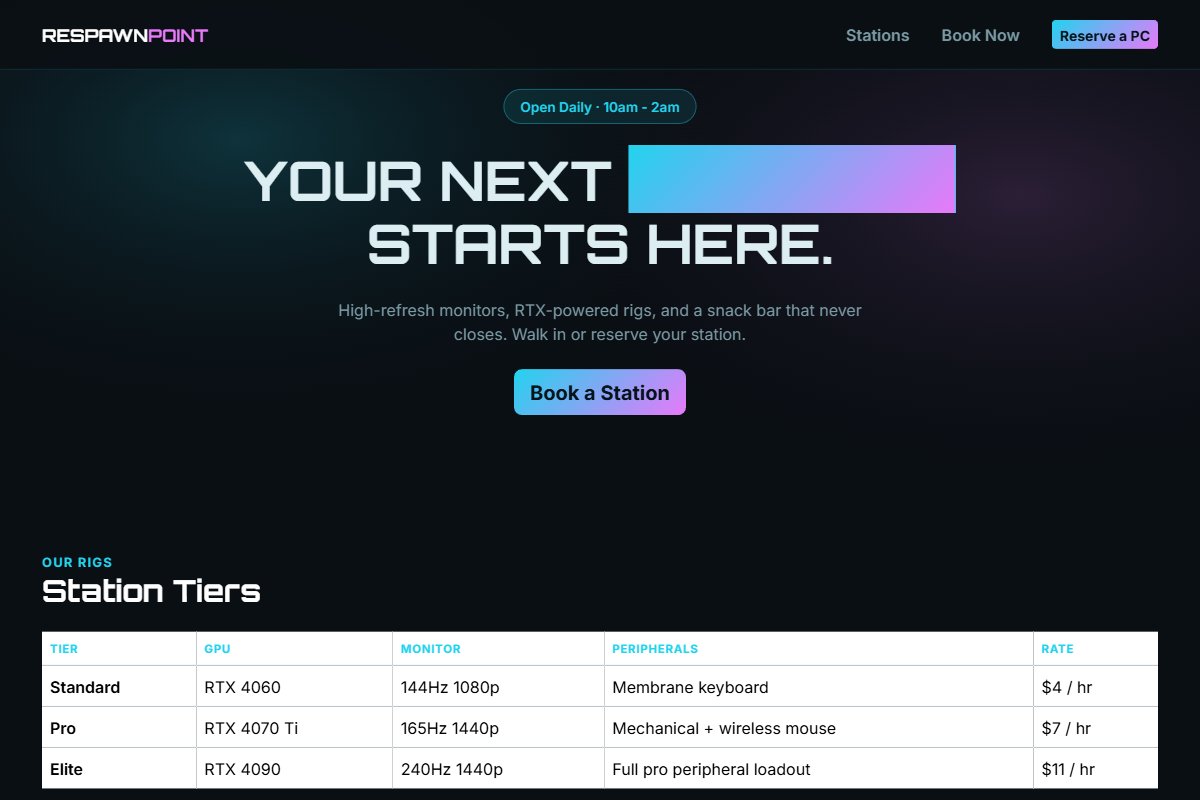 Respawn Point template preview
